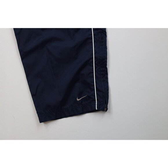 Vintage Y2K Nike Mens Large Travis Scott Mini Swoosh Wide Leg Windbreaker Pants - Picture 6 of 13